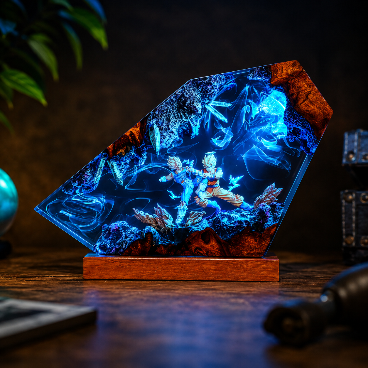 Saiyan Fury Lamp