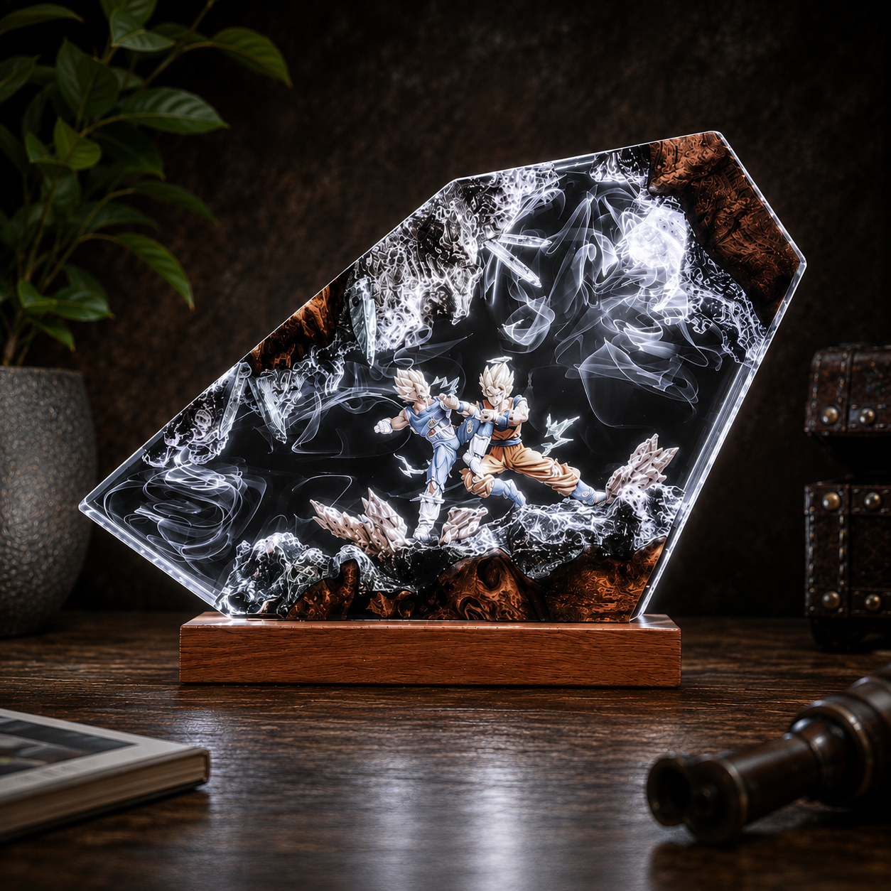 Saiyan Fury Lamp