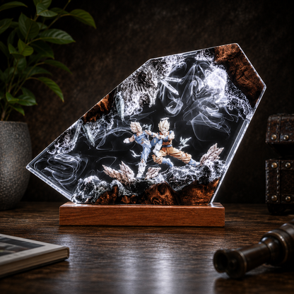 Saiyan Fury Lamp