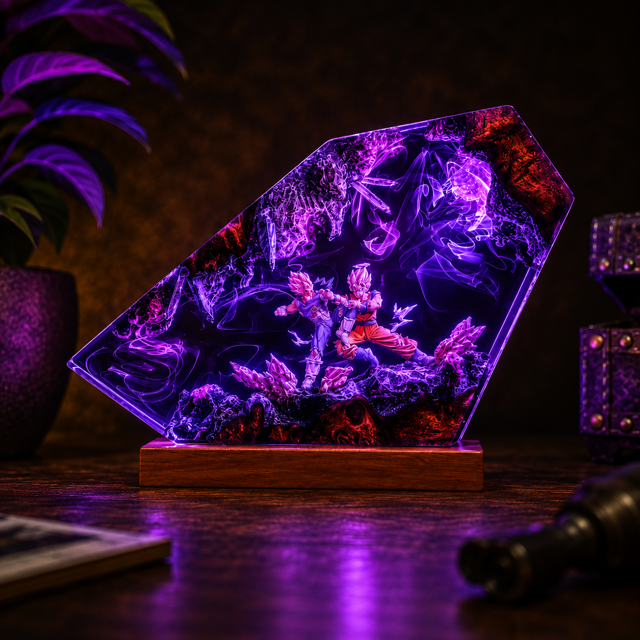Saiyan Fury Lamp