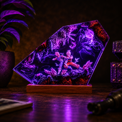 Saiyan Fury Lamp