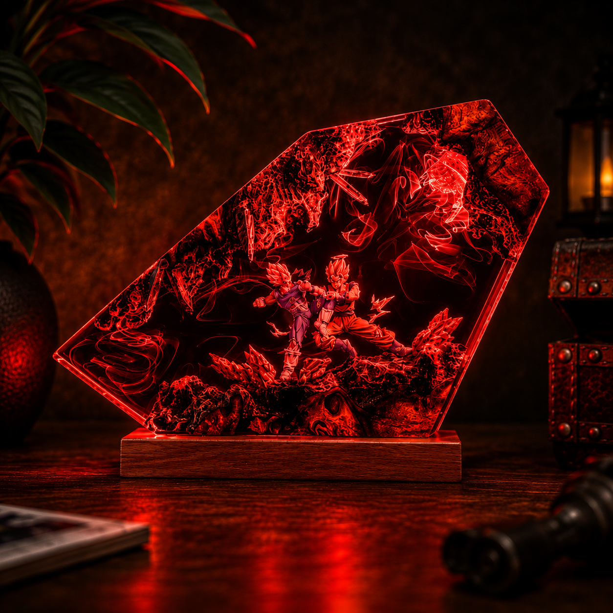 Saiyan Fury Lamp