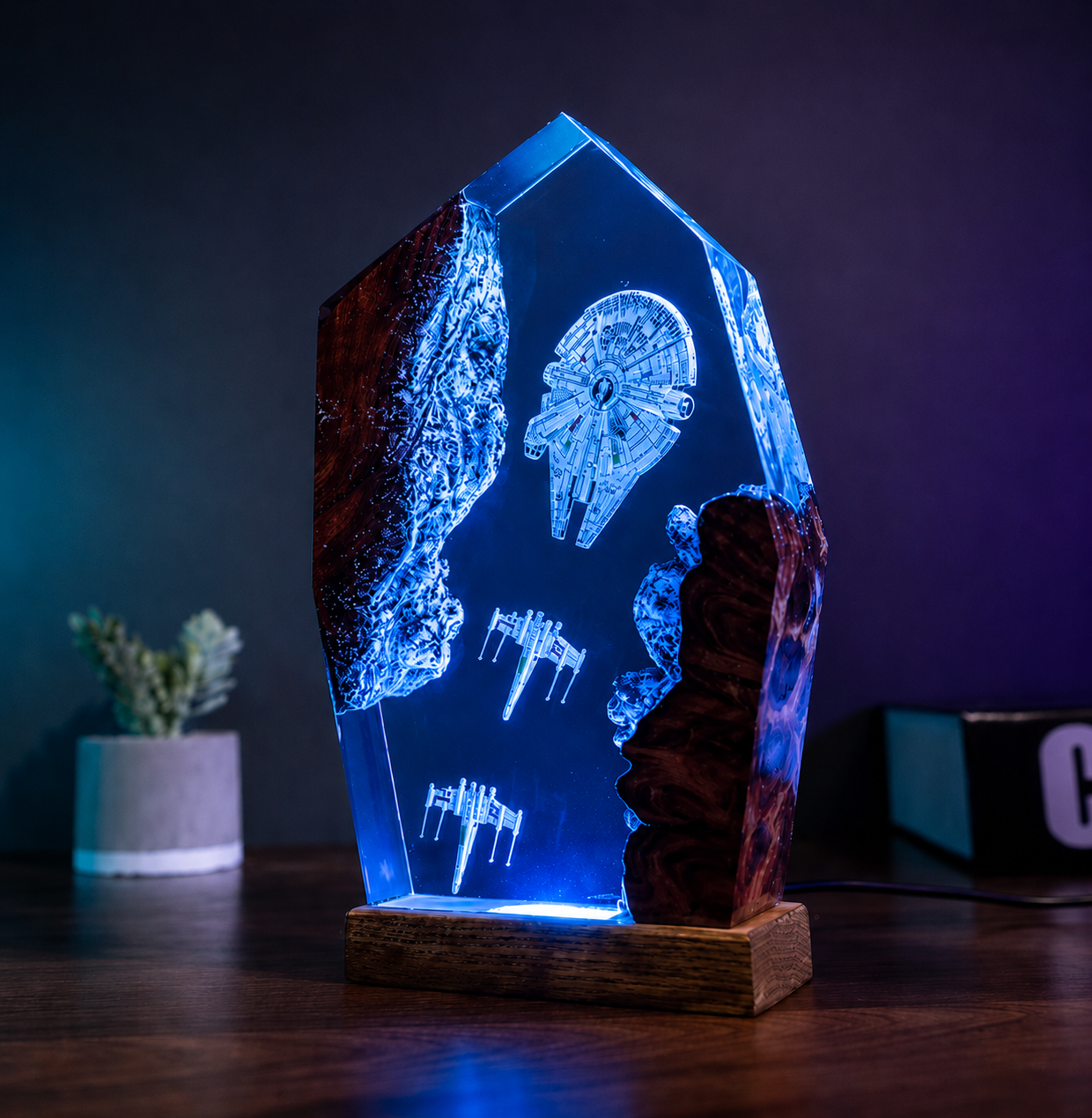 Galactic Fury Lamp